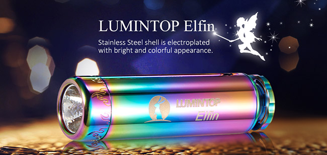 La lampe-torche féerique lumineuse de Lumintop d'individu, mode du luxe 3 a mené la lampe-torche