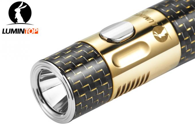 Mini LED lampe-torche de l'opération facile 14500 aa/batterie rechargeable