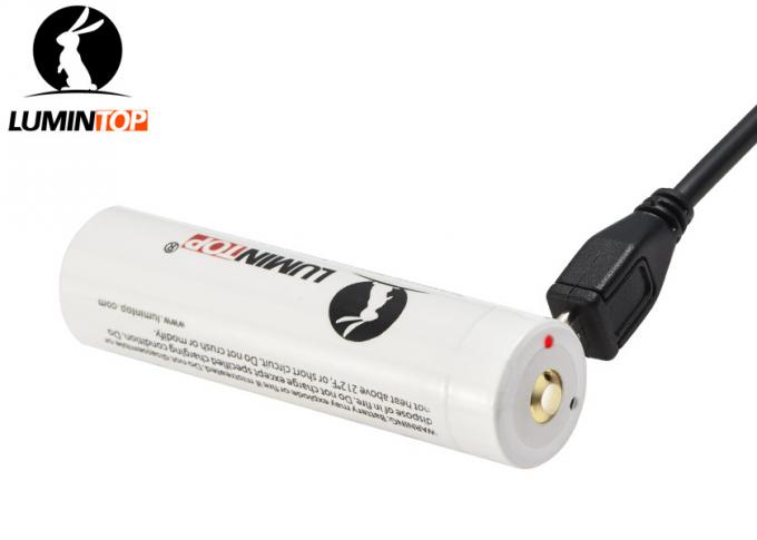 Batterie rechargeable de Lumintop Lm34c, batterie rechargeable du lithium 3400mAh 18650