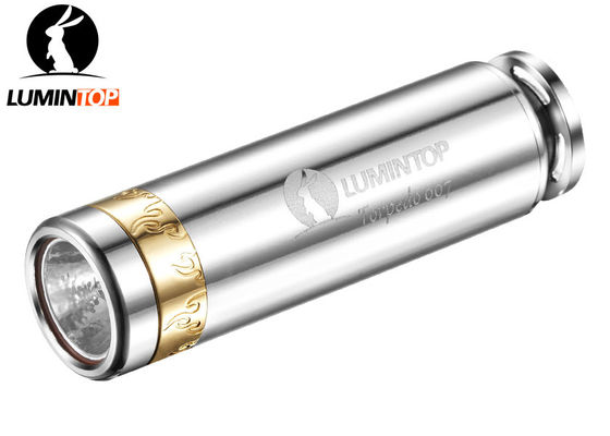 Chine Mini Lumintop 007 matériel d'acier inoxydable de lampe-torche de poche de torpille d'EDC fournisseur